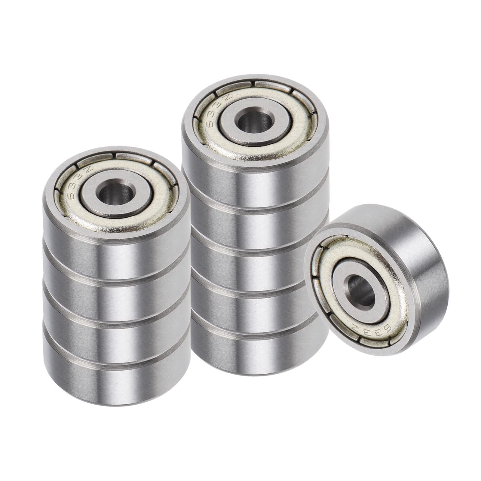 Kozelo 20pz Scanalatura profonda Sfera Cuscinetti - 2mm x 5mm x 2,3mm Cromo Acciaio Sfere per Motori Macchina Utensile Riduttori Cuscinetto Uso