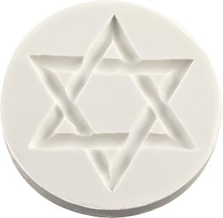 FPC Sugarcraft Star of David Silicone Mold | Non-stick, Food Grade, Fondant, Candy, Resin, Fimo, Clay, Soapmaking Mold