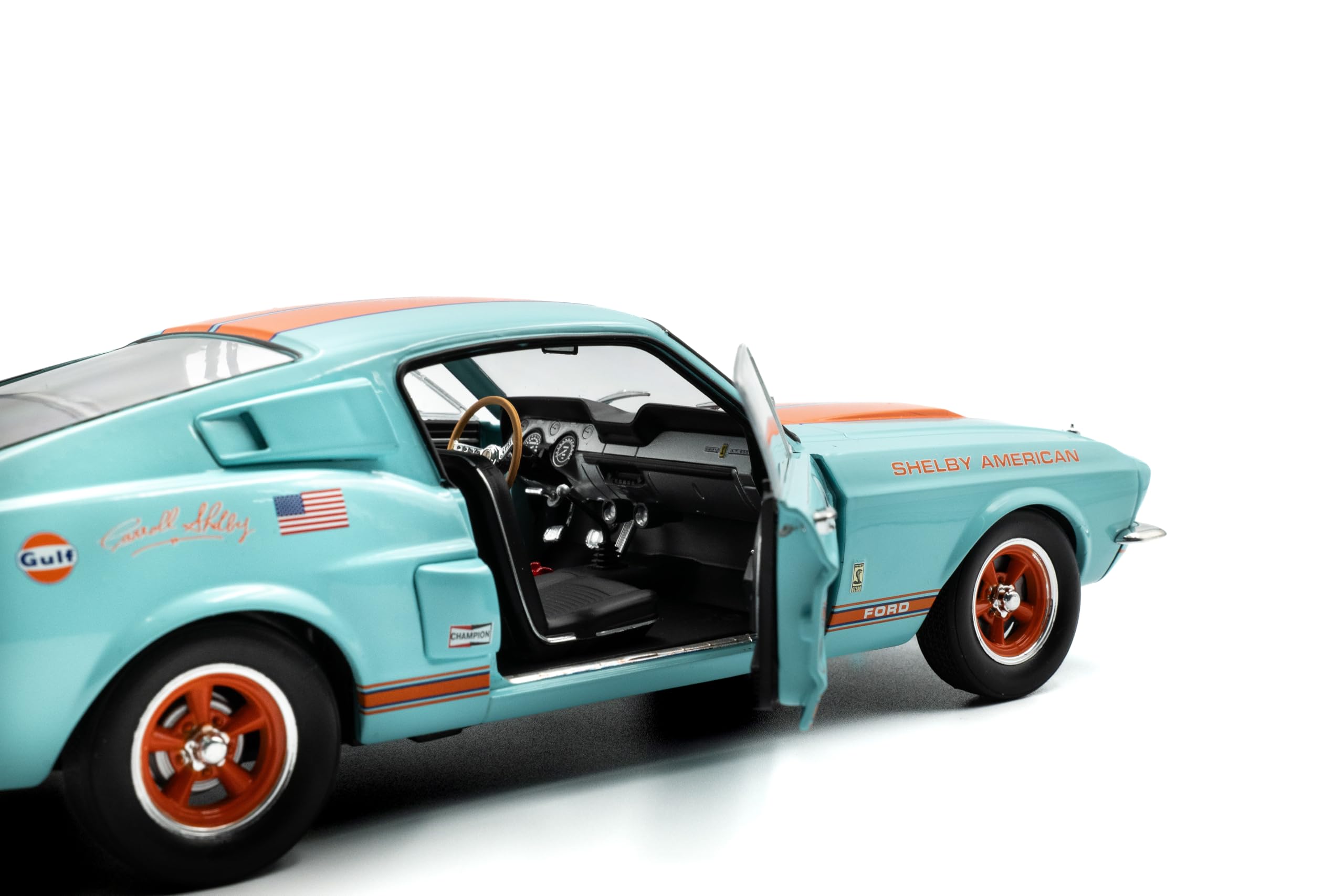 1:18 Shelby GT500 Racing Tribute 1967, Bleu