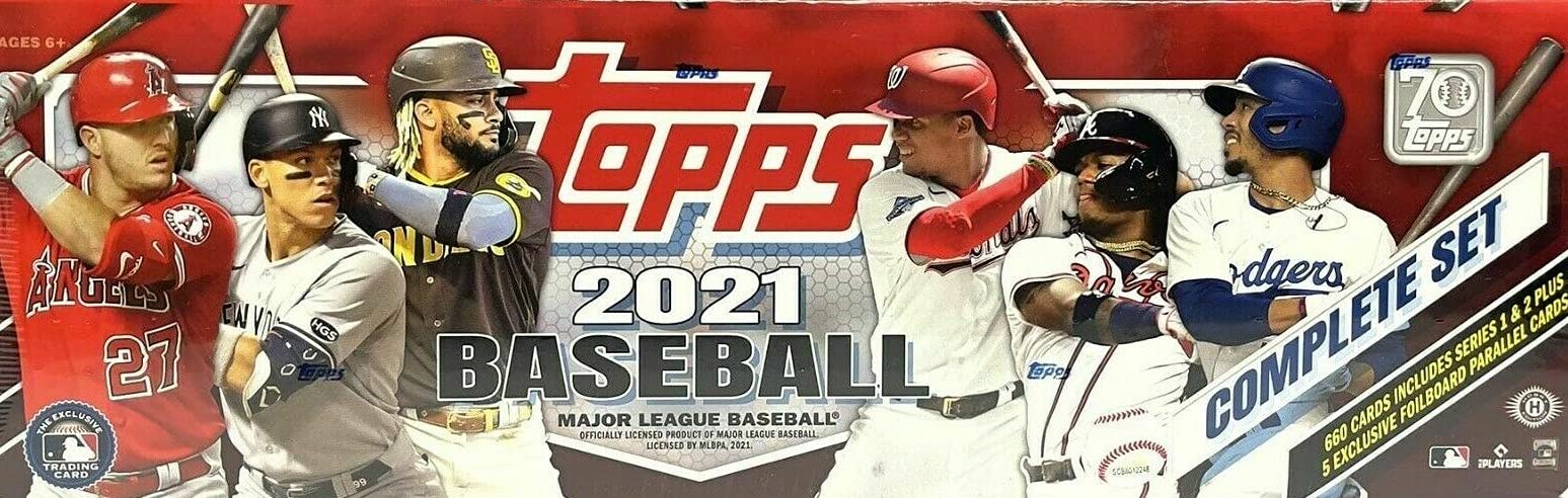 2021 Topps Complete Factory Hobby Box 660 Cards 5 Foilboard Cards  | amzdealz