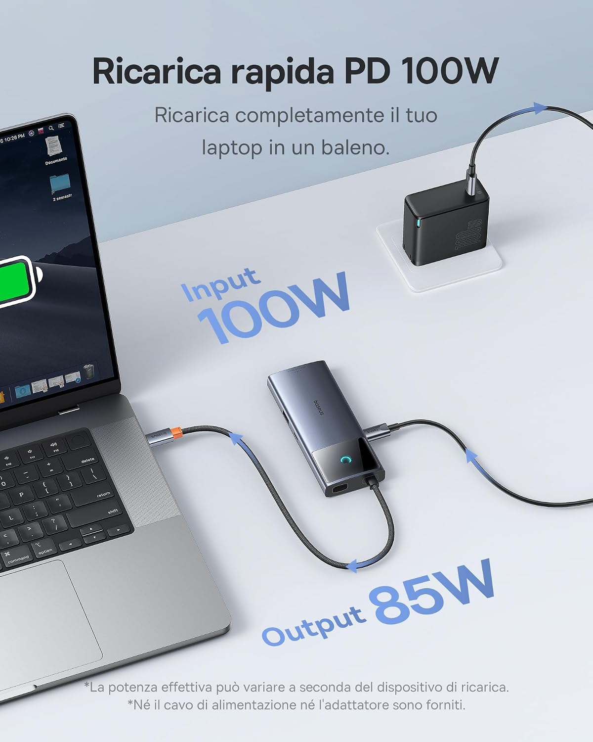 Hub USB C 10Gbps Adattatore USB 3.2 con Gigabit Ethernet - Hub USB - Immagine 5