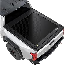 Bestwyll Retractable Hard Tonneau Cover Fits 2015-2024 Toyota Tacoma 5 Ft Truck Bed 60.5 / 153.7cm w/OE Track System | BY21B |