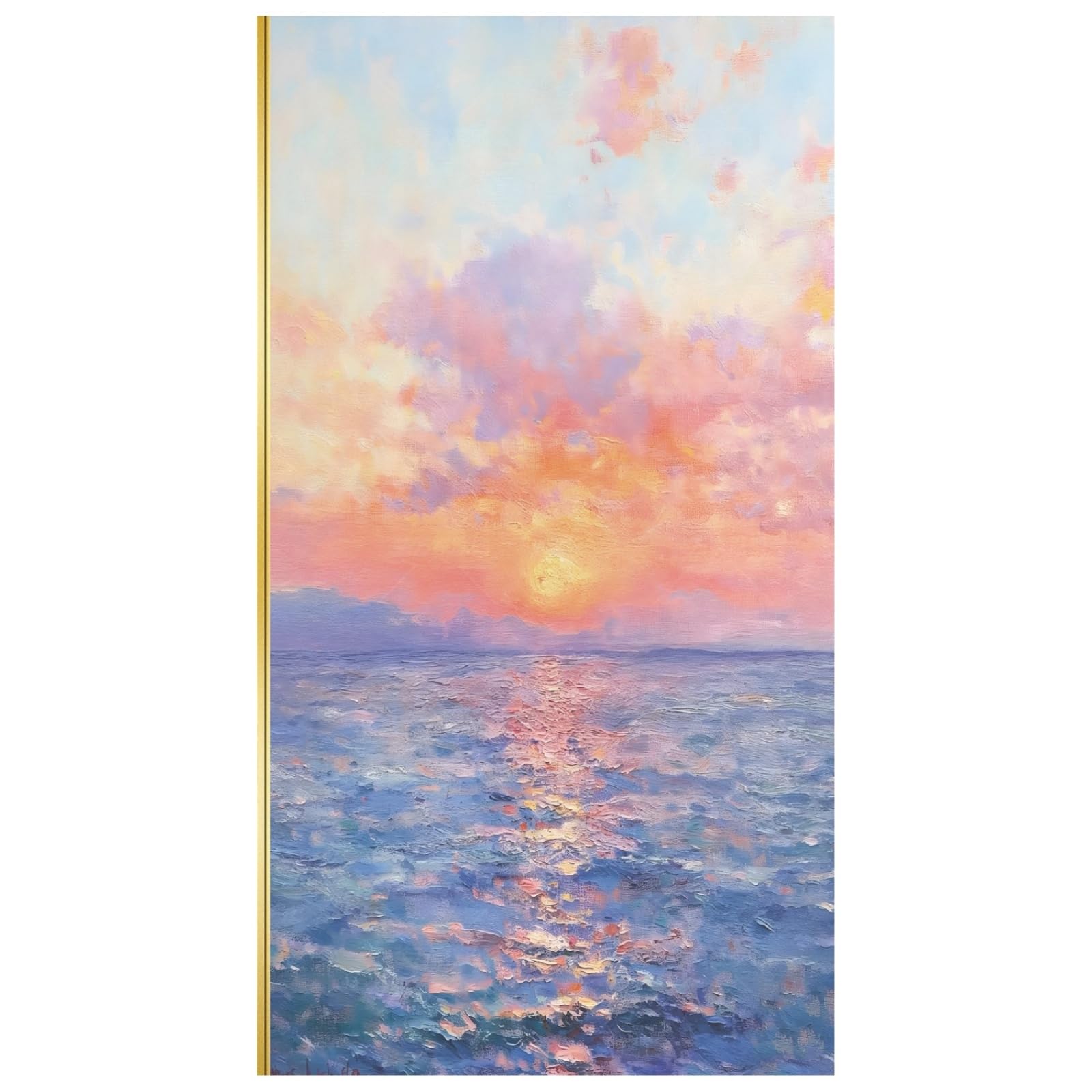 Pellicola Vetri Finestre 90X200CM Tramonto Pellicola Adesiva Per Vetri Oscurante,Autoadesiva,Pellicole Per Vetri Anti Uv,Privacy Finestre Per Casa/Ufficio