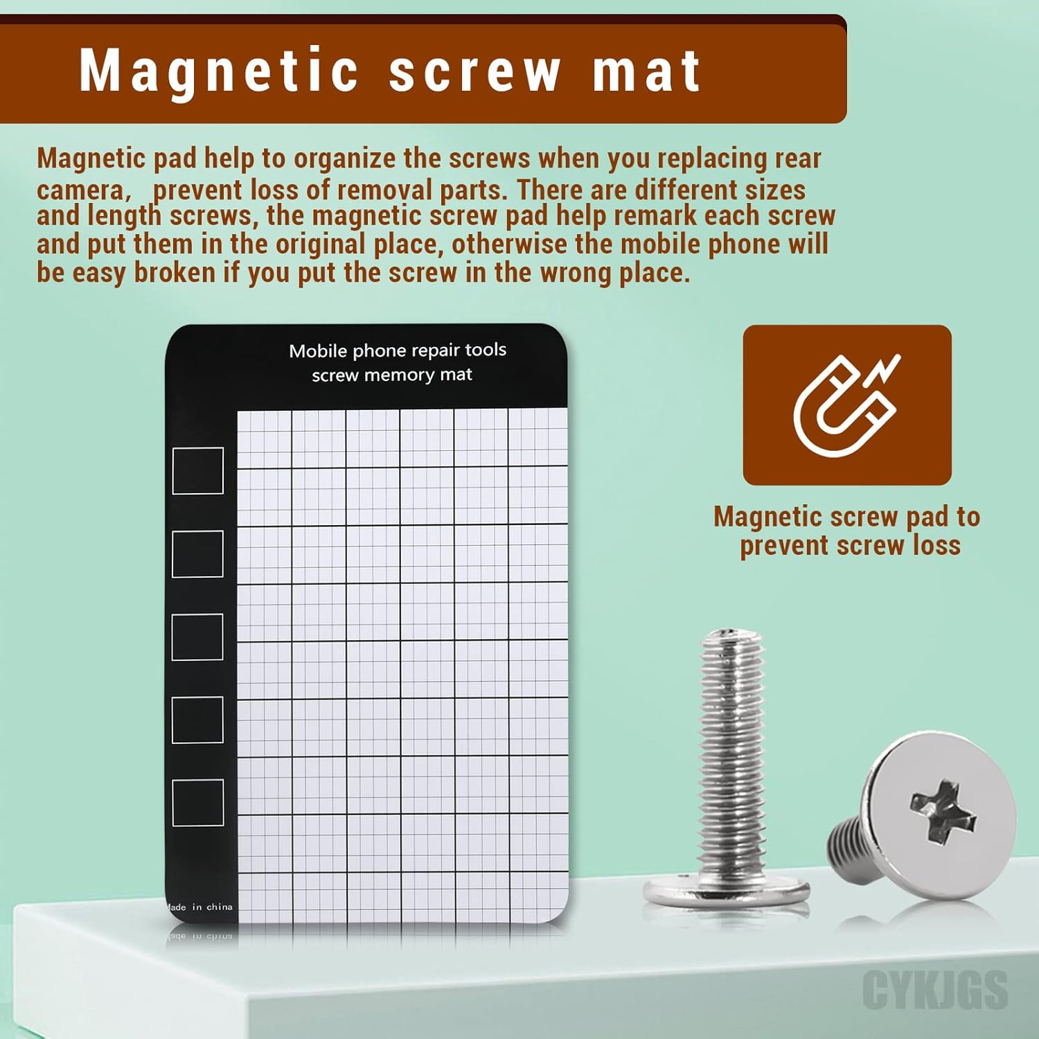 for iPhone 8 Plus Main Rear Back Camera Replacement OEM Part New 12MP HD Video HDR Photo Lens Module 4K Video with Flex Cable Digital Zoom Image Repair Assemble Fix Tools Kit A1864 A1897 A1898