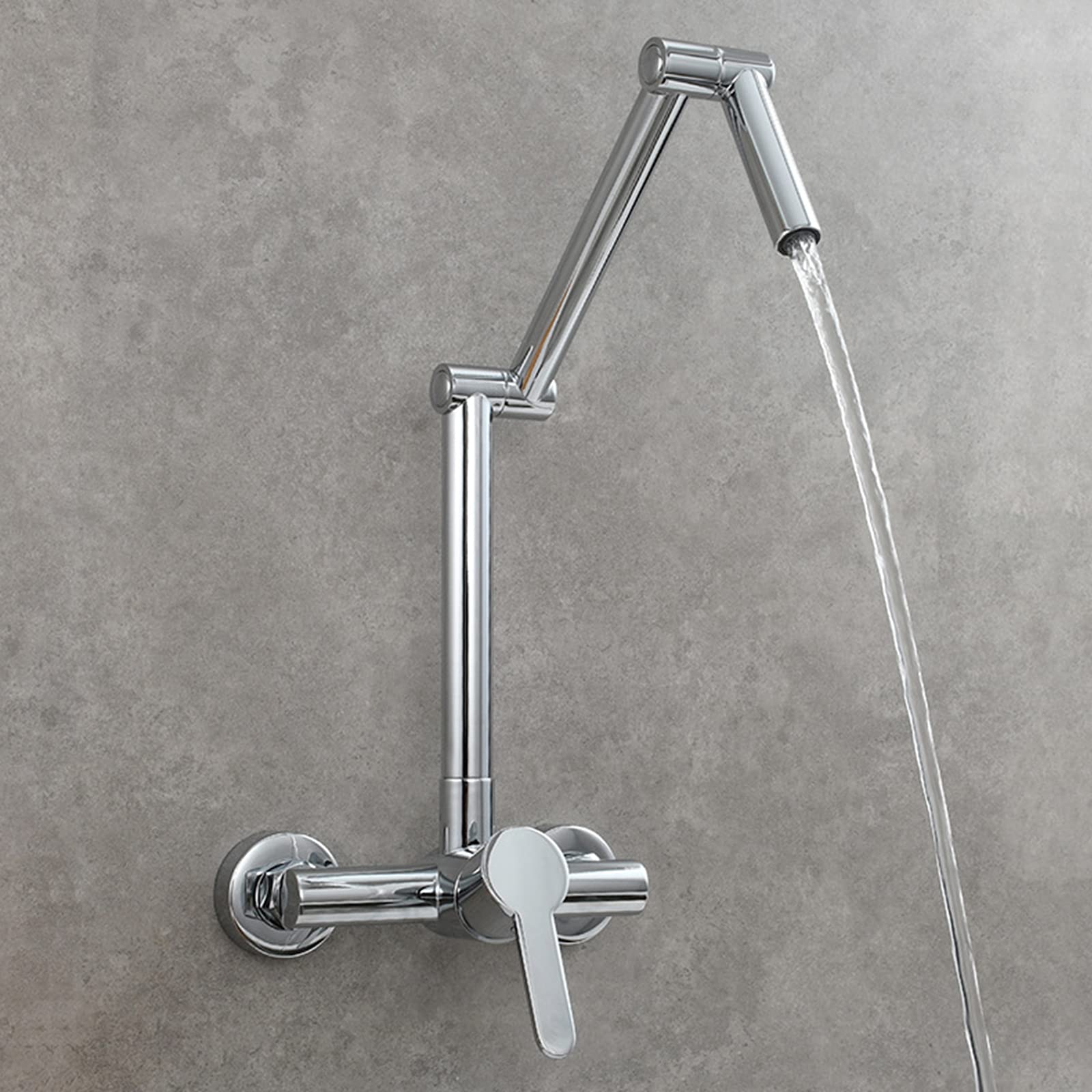 Robinet d'évier de remplissage de casserole en laiton massif durable