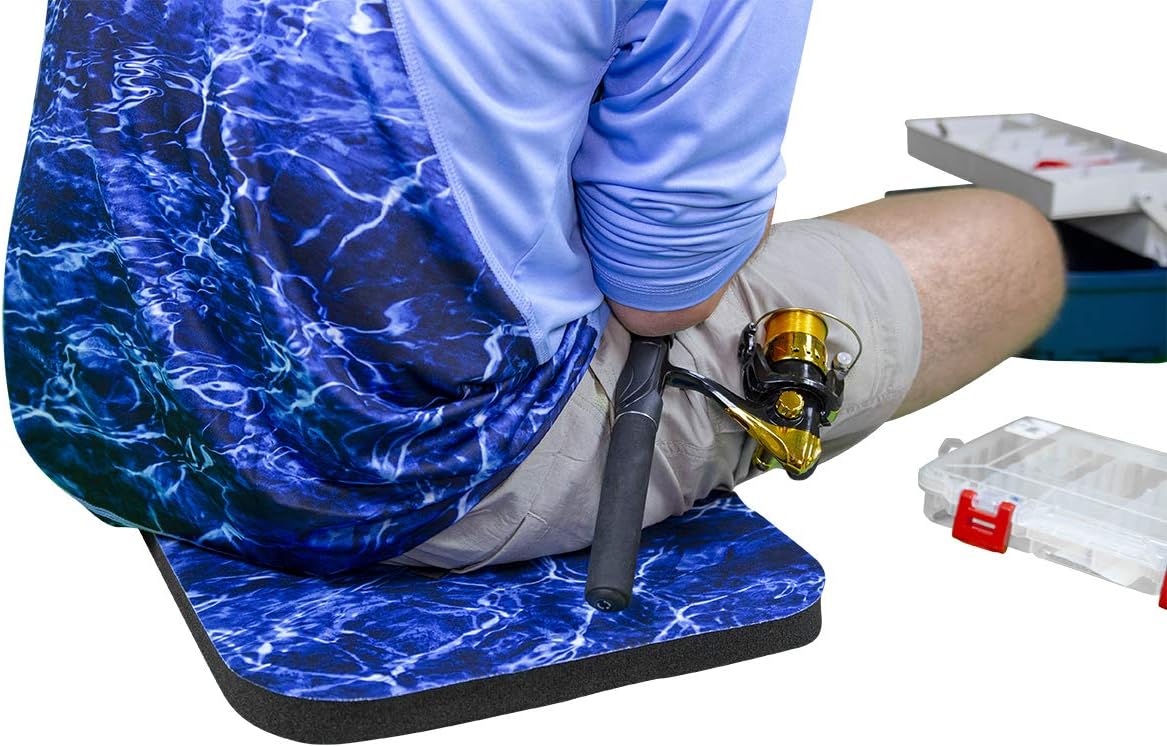 Earth Edge Mossy Oak Elements Aqua - Kneeling Pad 15"x20"x2"