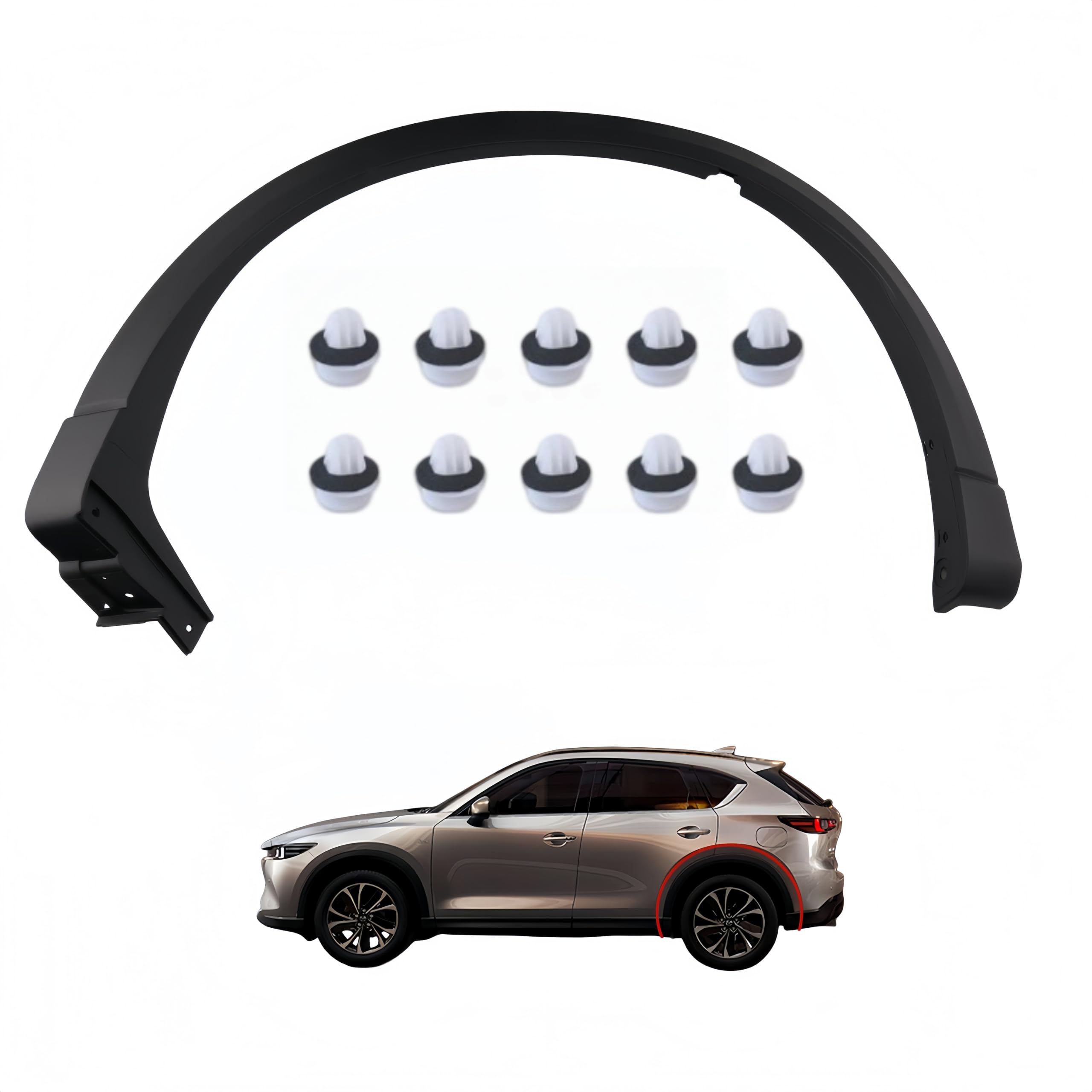 ハマー Amazon.com: Driver Side Rear Fender Trim Fit for 2017-2021 Mazda