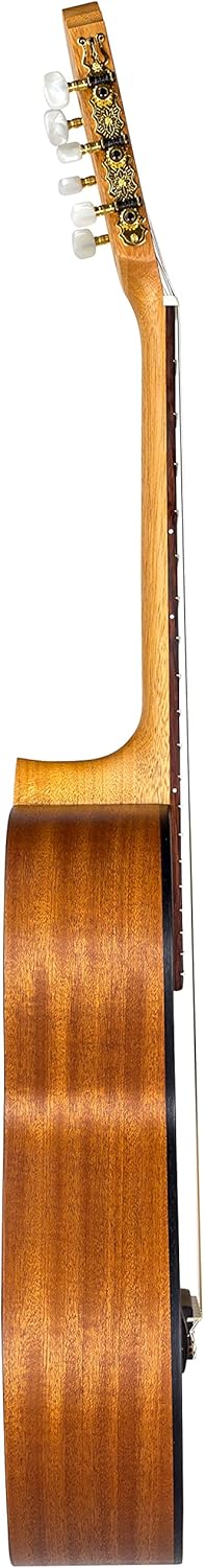 Kremona Soloist S51C OP 1/2 Size Beginner Classical Guitar – Solid Cedar Top – Handmade in Europe – Nylon Strings – Padded Gig Bag Included