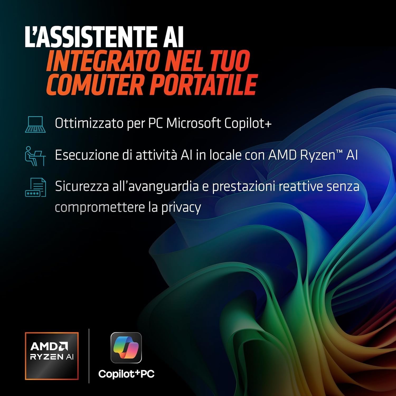 HP Omnibook 5 16-ag1002sl AMD Ryzen AI 5 340 16GB RAM 512GB SSD 16" 2K IPS Laptop Windows 11