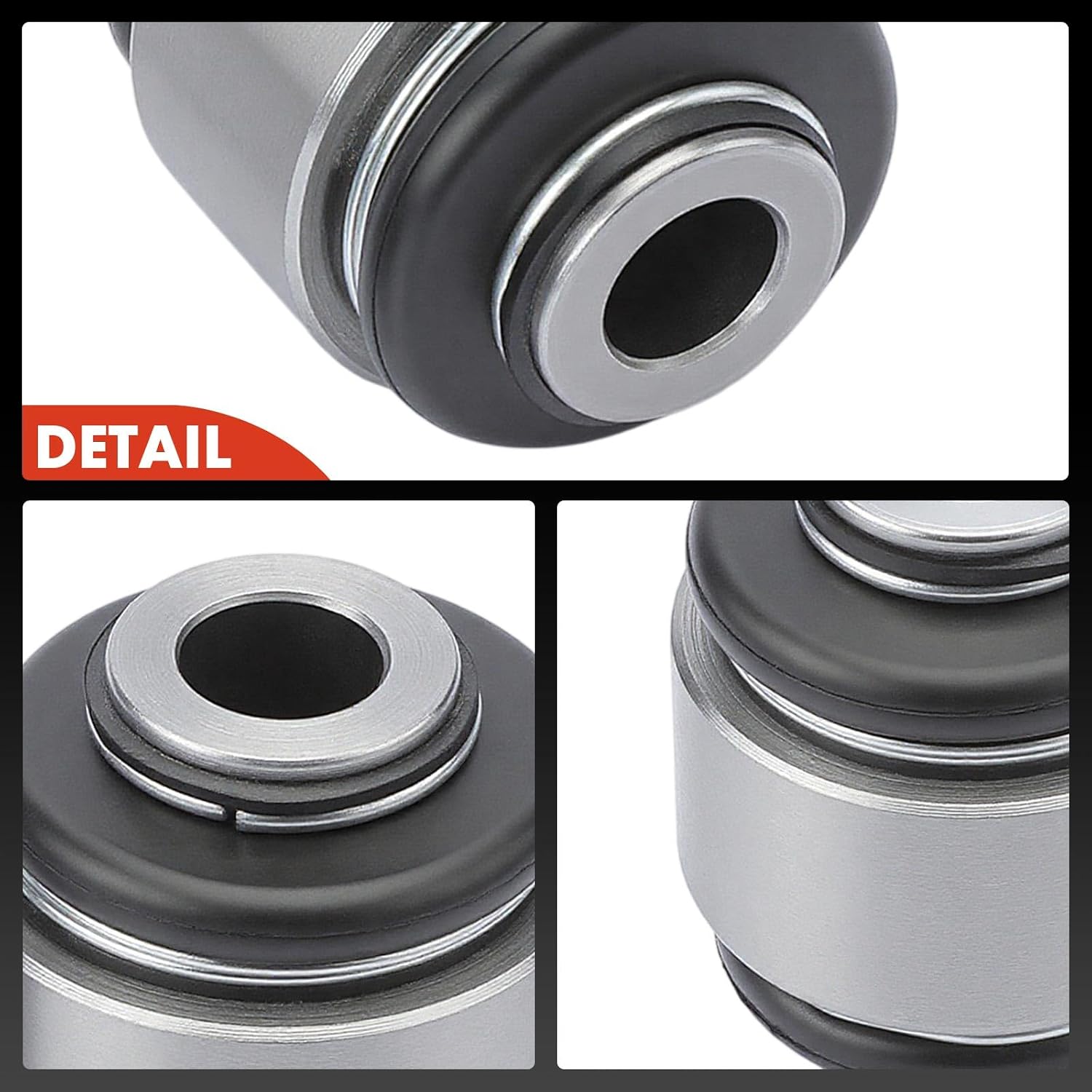 A-Premium 2-Pack Rear Rearward Lower Outer Control Arm Bushing Kits, Compatible with Subaru Outback 2012-2023, Forester 2009, Impreza, Crosstrek, Legacy, XV Crosstrek, Ascent, BRZ, Tribeca, B9 Tribeca