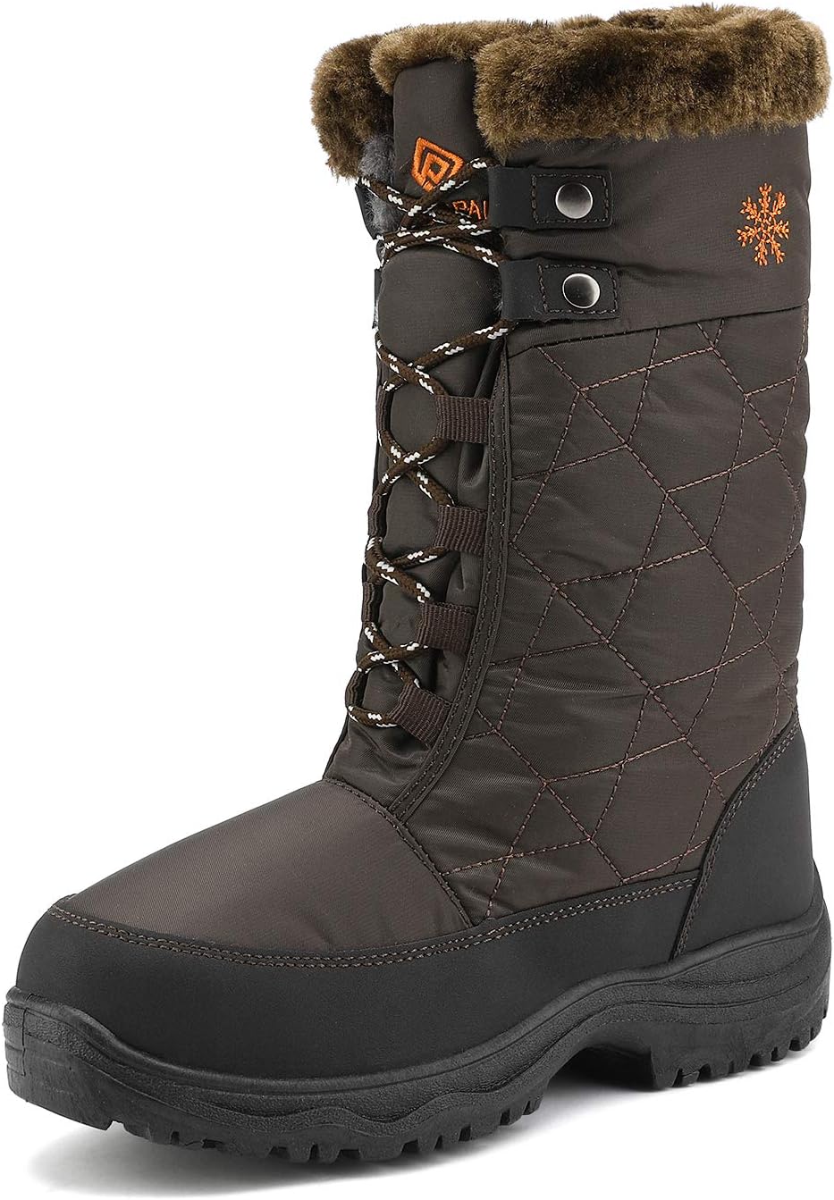 DREAM PAIRS Women's Warm Faux Fur Lined MidCalf Winter Snow Boots