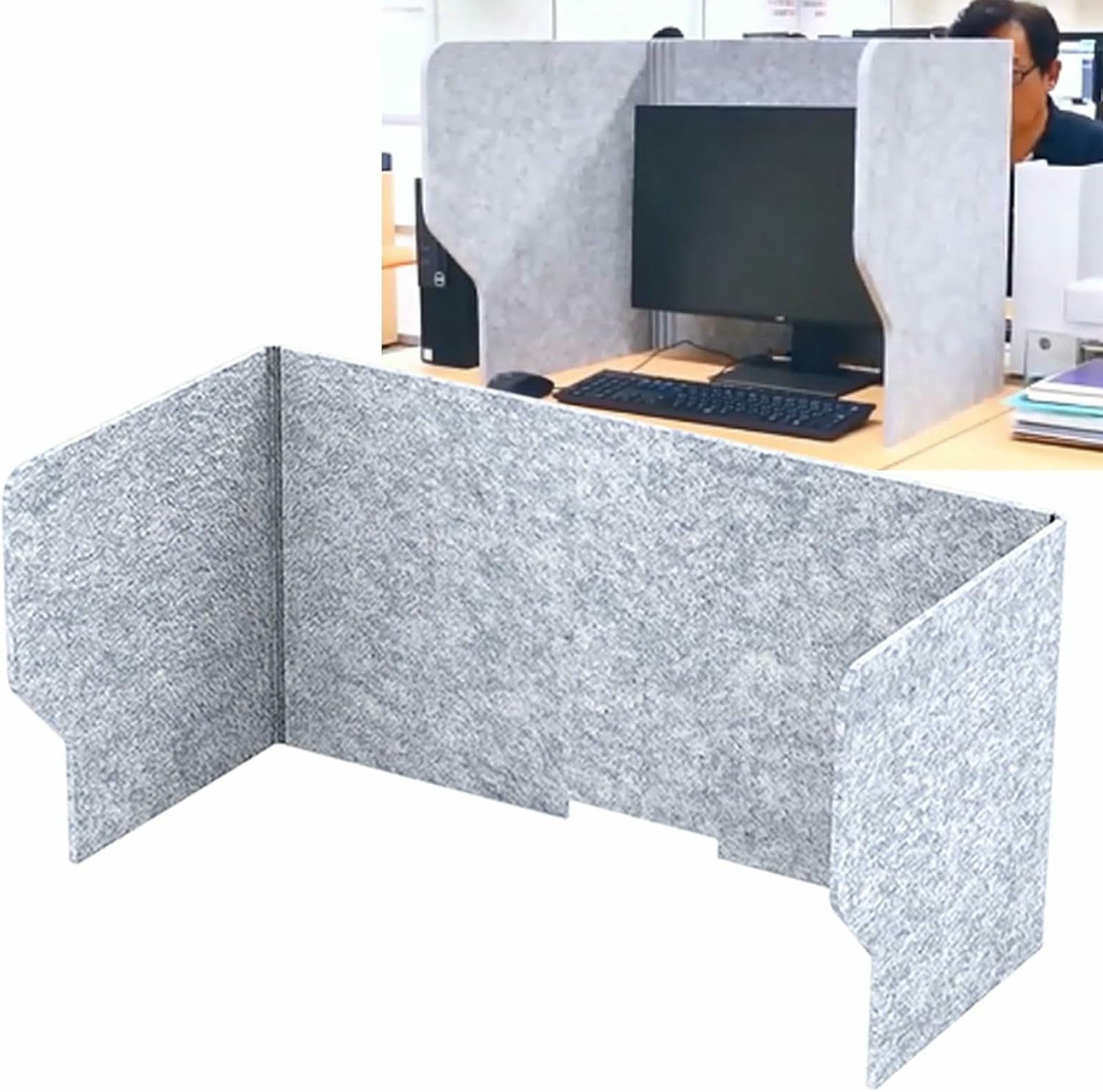 Panneau d'intimité de bureau amovible et diviseur de table