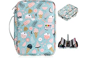 BTSKY 400-Slot Colored Pencil Case Organizer for Gel Pens and Pencils