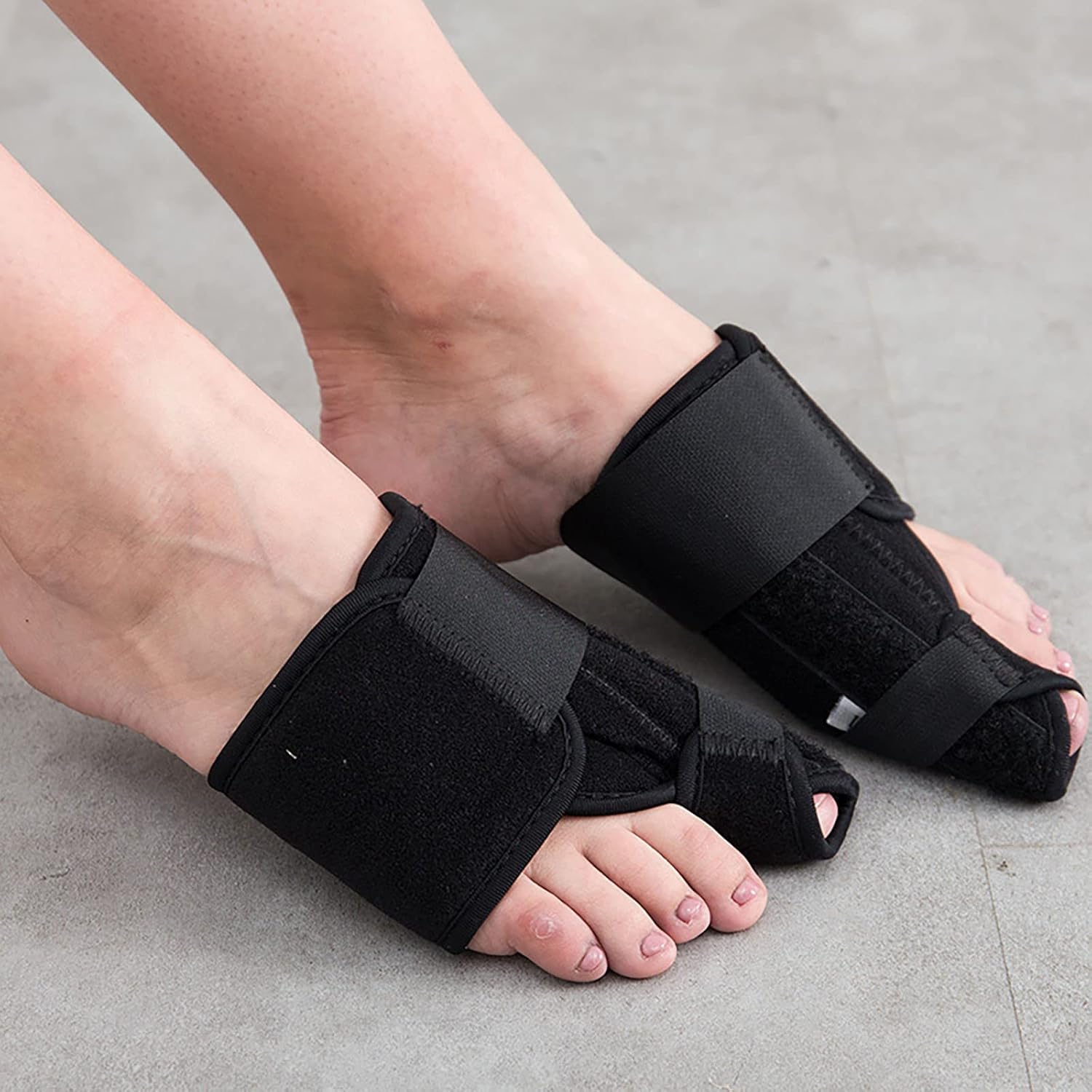 Bunion Corrector - Big Toe Separator for Hallux Valgus,Bunion Corrector Big Toe Alignment Gel Orthotics for Overlapping Toes Reduce Friction