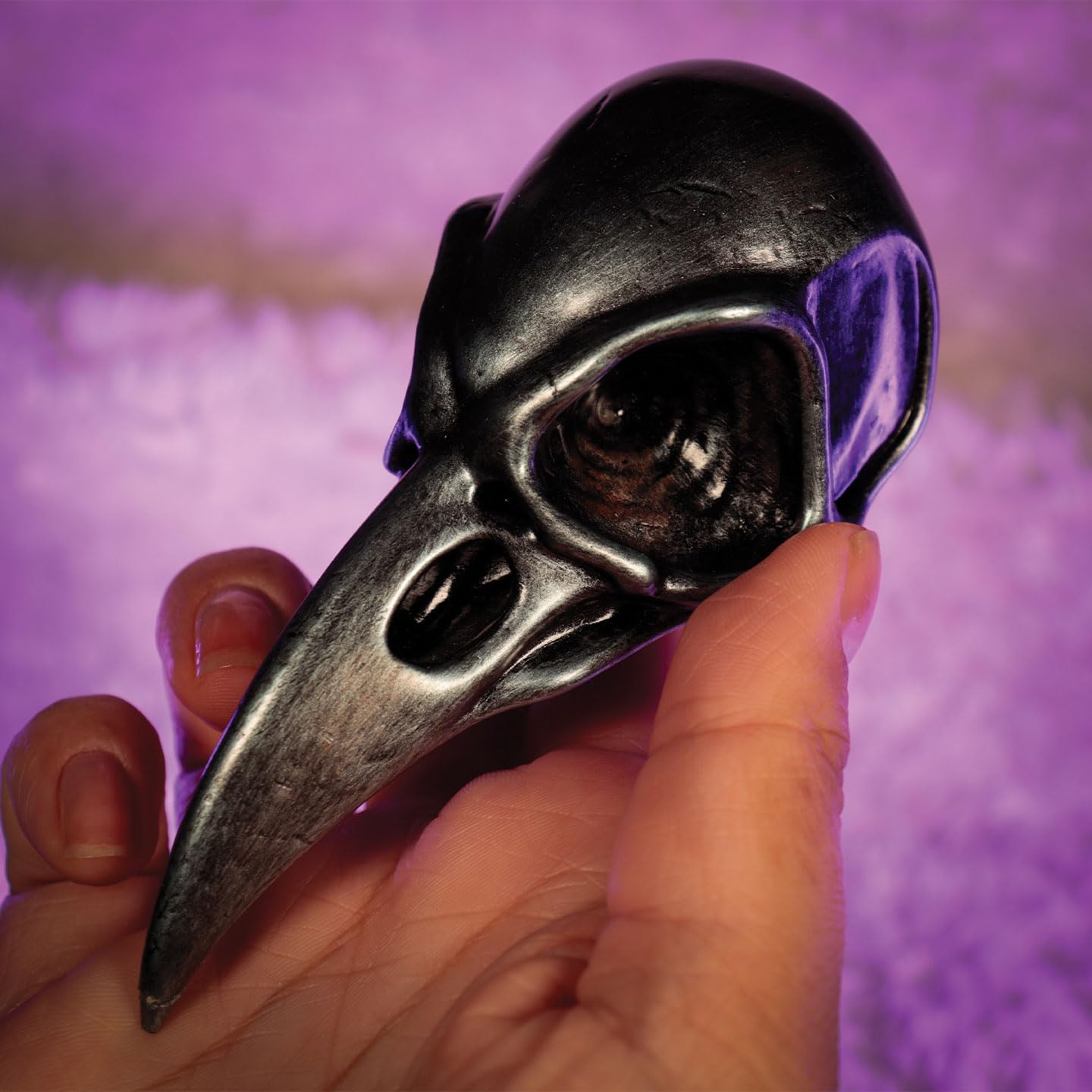 The Witcher 3 Crystal Skull Replica - Puntello in resina da collezione in scala - Merchandise ufficiale per fan e collezionisti fantasy