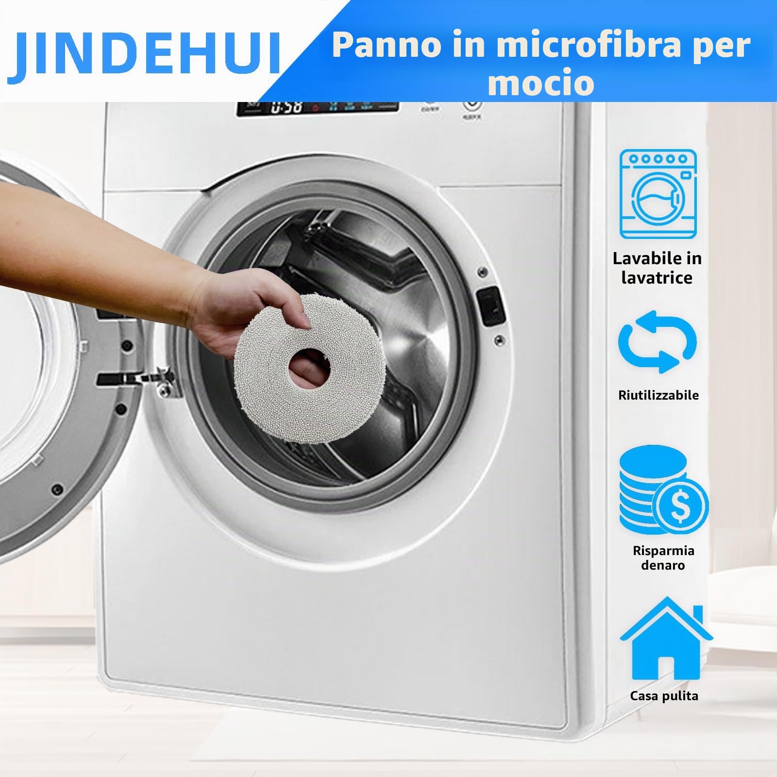 Kit Accessori Ricambi per Xiaomi Robot Vacuum X20+/X10 Plus,per Dreame L10s Ultra/L10 Ultra Robot Aspirapolvere, 1 Spazzola Principale, 6 Spazzole Laterali, 4 Filtro Hepa, 4 Panni Mop, 6 Sacchetti