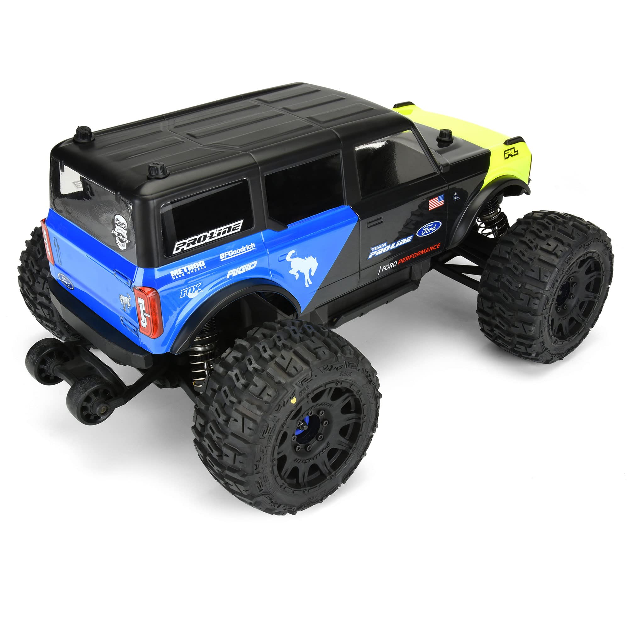 Pro-Line 1/8 2021 Ford Bronco Clear Body: MAXX, E-REVO 2.0