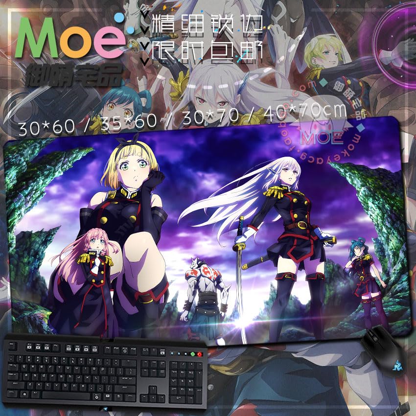 Amazon.co.jp: FANGBEI 魔都精兵のスレイブ マウスパッド 羽前京香 東