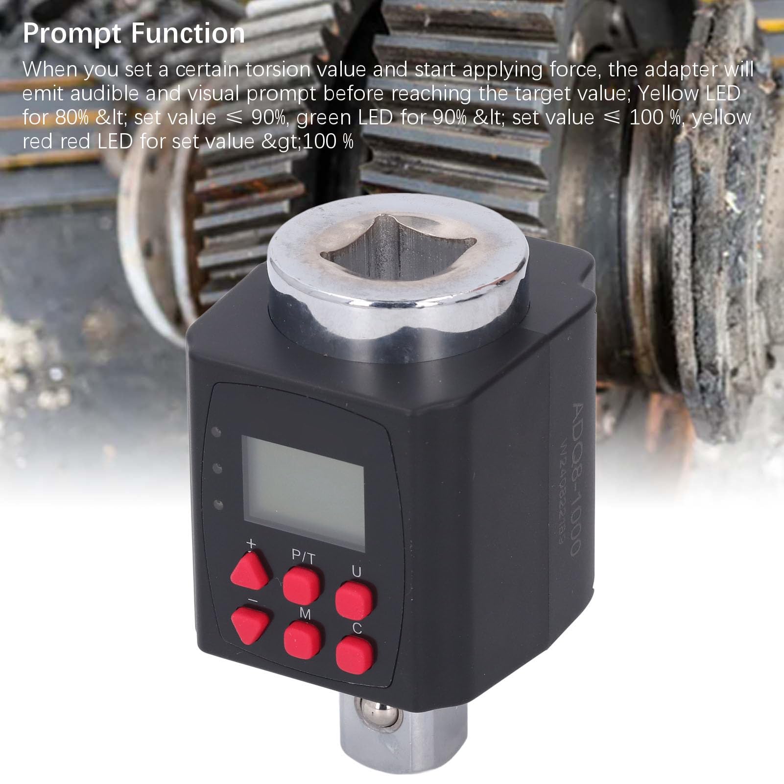 Clé Dynamométrique Numérique 3/4in Adaptateur électronique