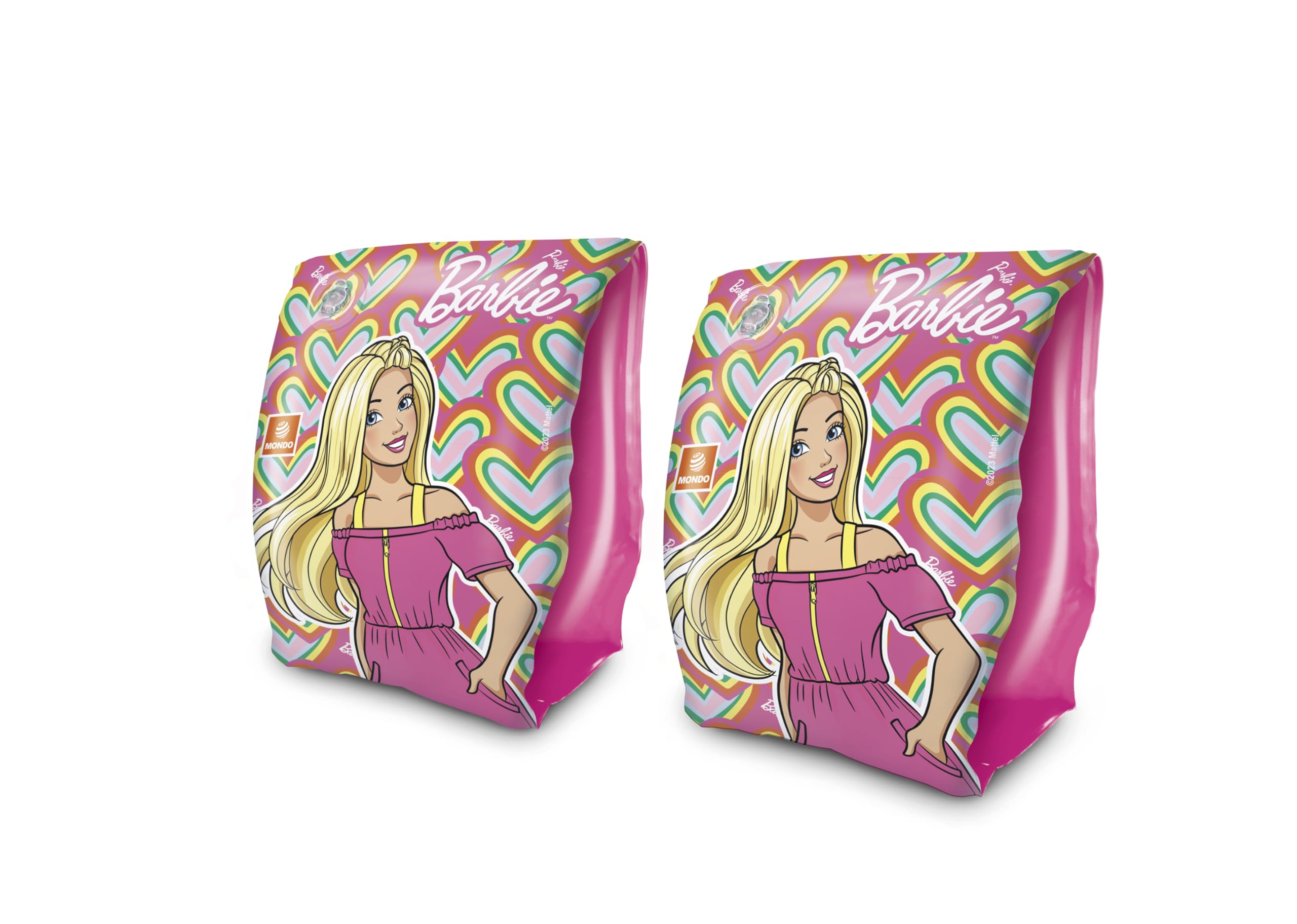 Mondo Kids Barbie Inflatable Swimming Arm Bands