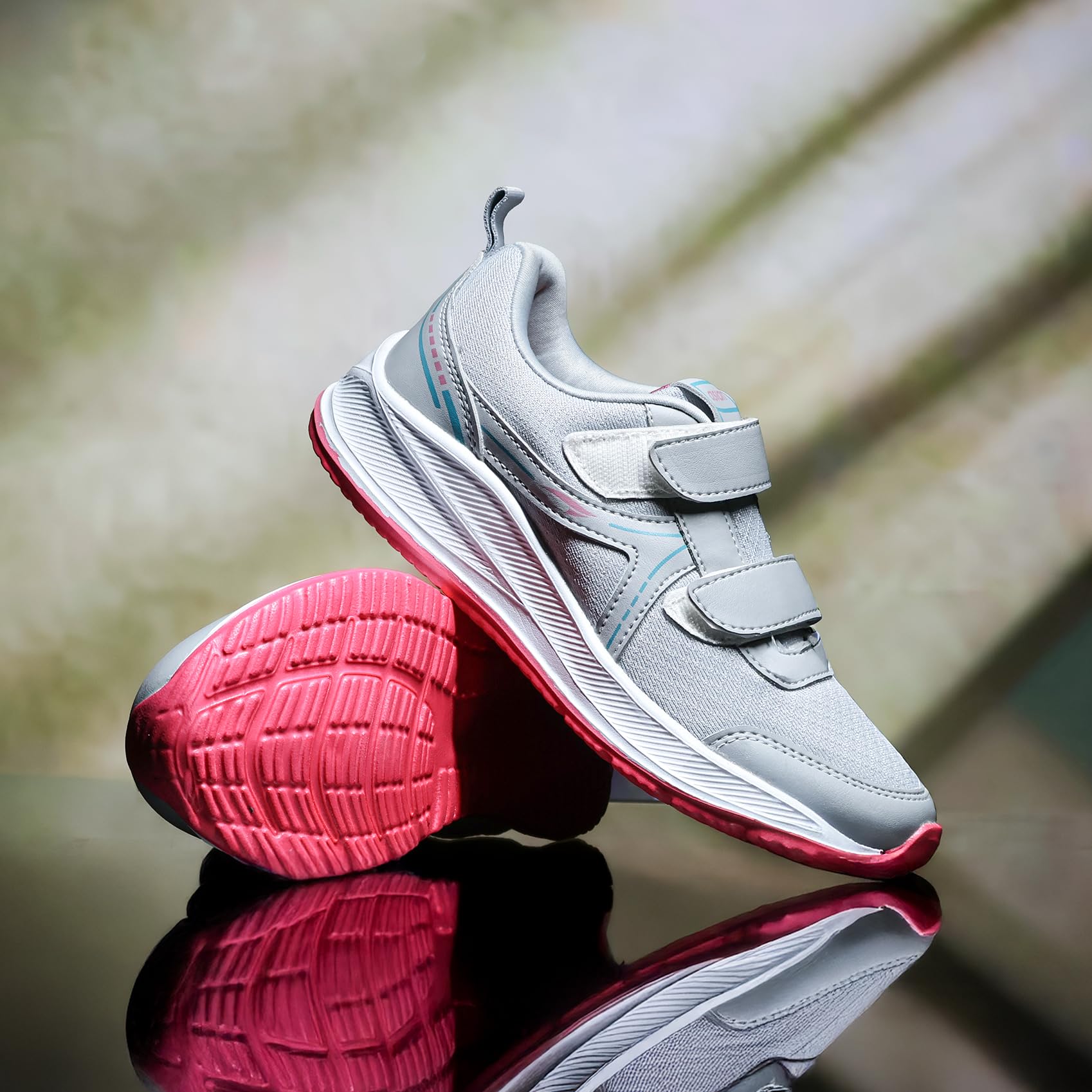 ASIAN Mercury-26 Women’s Velcro Sports Shoes | Lightweight, Breathable & Soft Cushioned Footwear for Running, Walking, Gym & Daily Comfort | Ideal for Travel, Work & Casual Wear 2