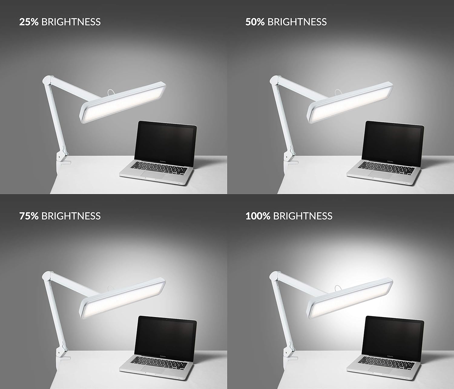Rеvіеw Dіѕсоunt (New Model) Neatfi XL 2,500 Lumens LED Task Lamp with Clamp, 30W Super Bright Desk Lamp, 162 Pcs SMD LED, 22 Inches Wide Lamp, Table Clamp LED Light, Eye-Caring LED Lamp (White)