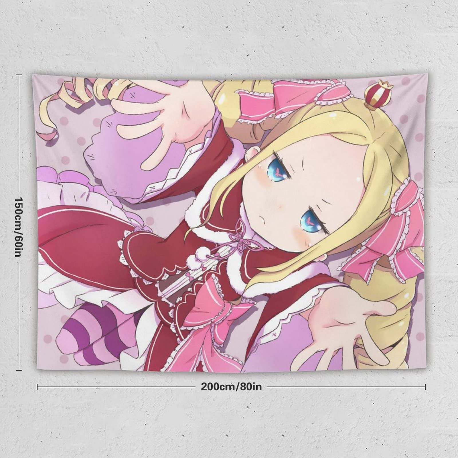 Amazon.co.jp: タペストリー 可愛い アニメ柄 Reゼロから始める異世界