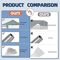 Vista 2 de Perrera grande para exteriores, jaula resistente para perros, casa para mascotas, valla de acero galvanizado, corralito para perros y cachorros