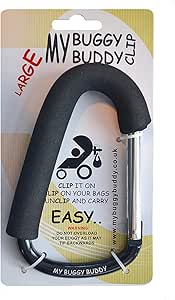 My Buggy Buddy Large Clip, Hook or Carabiner For Pram/ Stroller ...