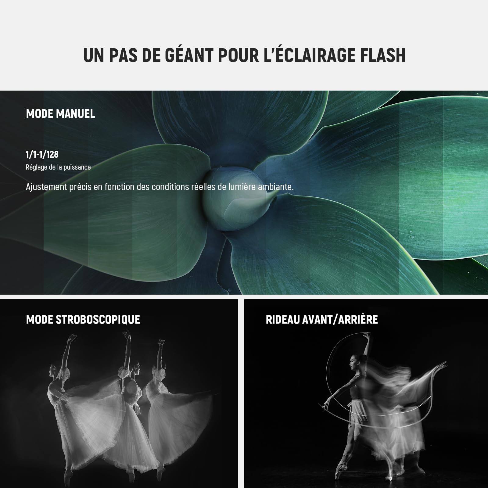 Neewer RF1-S Marco Ring Flash Lumineux Compatible avec Appareil Photo Sony, éclairage 76 W GN15 5600 K TTL, Sortie 1-1/128 Avant et arrière, Anneaux adaptateurs d'objectif en Gel de Couleur