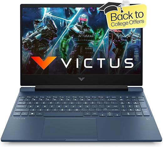 HP Victus Gaming Laptop,12th Gen Intel Core i5-12450H,4GB RTX 3050 GPU,15.6-inch(39.6 cm),FHD,IPS,16GB DDR4,512GB SSD,Backlit KB,Dual Speakers…