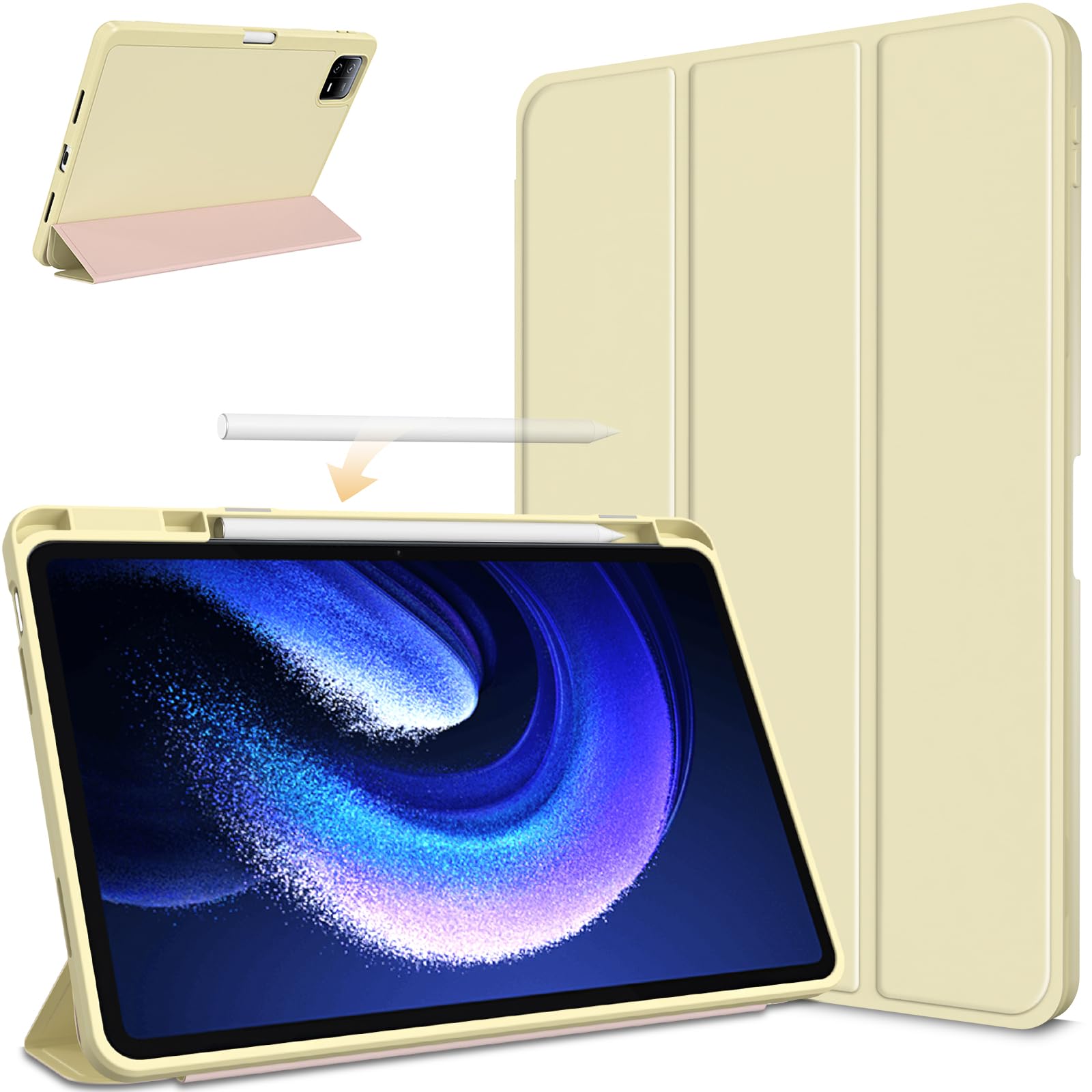 Xiaomi Pad 6 (ミストブルー) 8GB / 128GB + ケース Xiaomi Pad 6