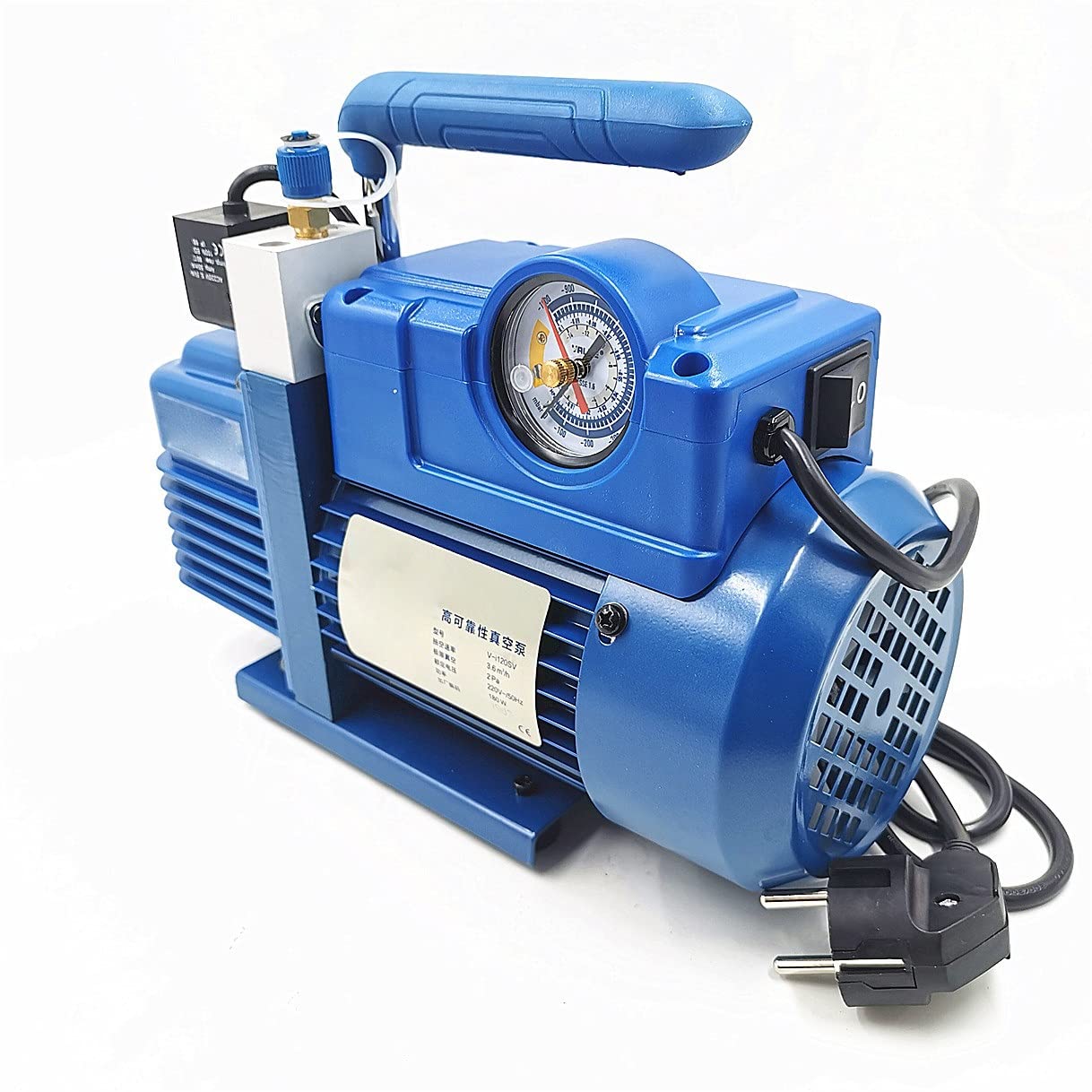 3,6 m3/h 220V 180W V-i120SV Klimatyzacja Laboratorium Pompa Powietrza Chłodzenie R410 1L R410 R407C, R134a, R12, R22