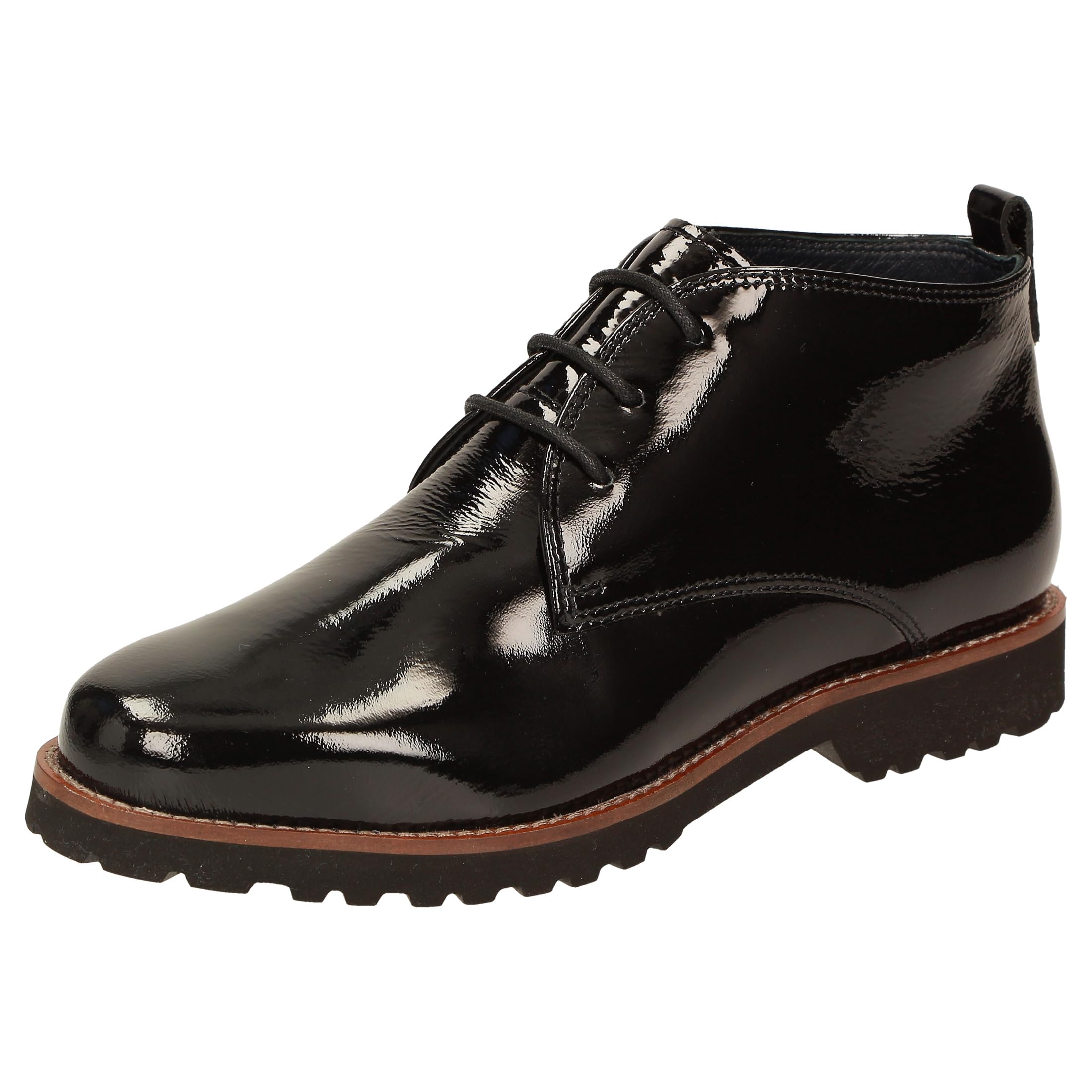 Sioux Meredith-702-H, Oxford Flat, Schwarz,