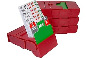 Baron Barclay Bid Pal – Accuracy Bridge Bidding Boxes Set of 4