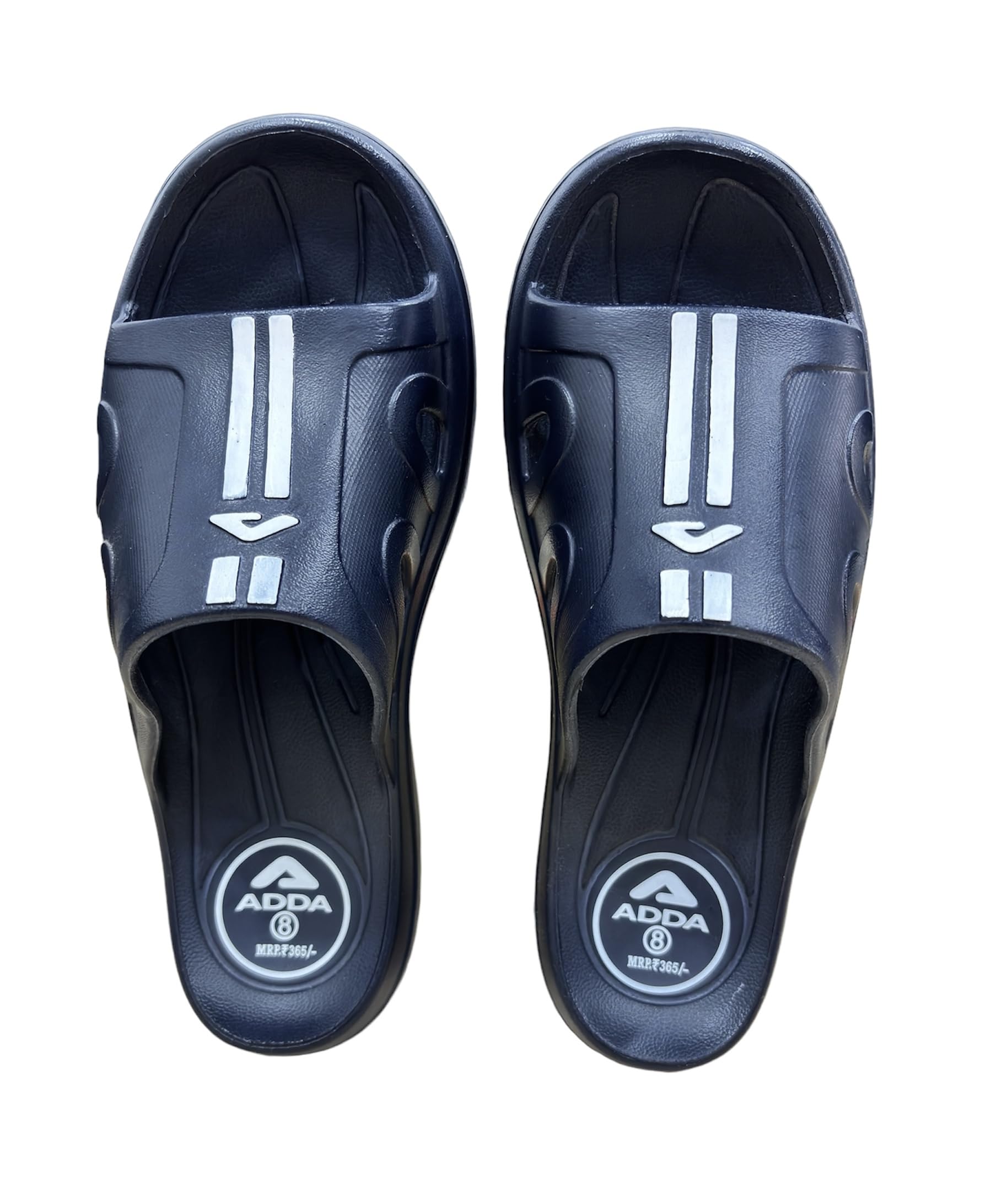 ADDA 2D-POWER || Durable & Comfortable || EVA Sole || Lightweight || Fashionable || Super Soft || Outdoor Slipper || Slippers & FlipFlops for Mens.. (NAVY, 10) (B0D87P41TR) Amazon Price History, Amazon Price Tracker