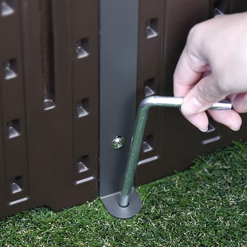 Miniatura 9 de Outsunny Kit de cama de jardín elevable de 48 x 24 x 12 pulgadas, maceta sobre el suelo para flores, hierbas, verduras, jardín al aire libre, patio