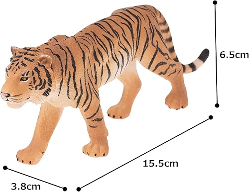 Miniatura 3 de MOJO Figura pintada a mano de tigre de Bengala realista internacional réplica de juguete de vida silvestre
