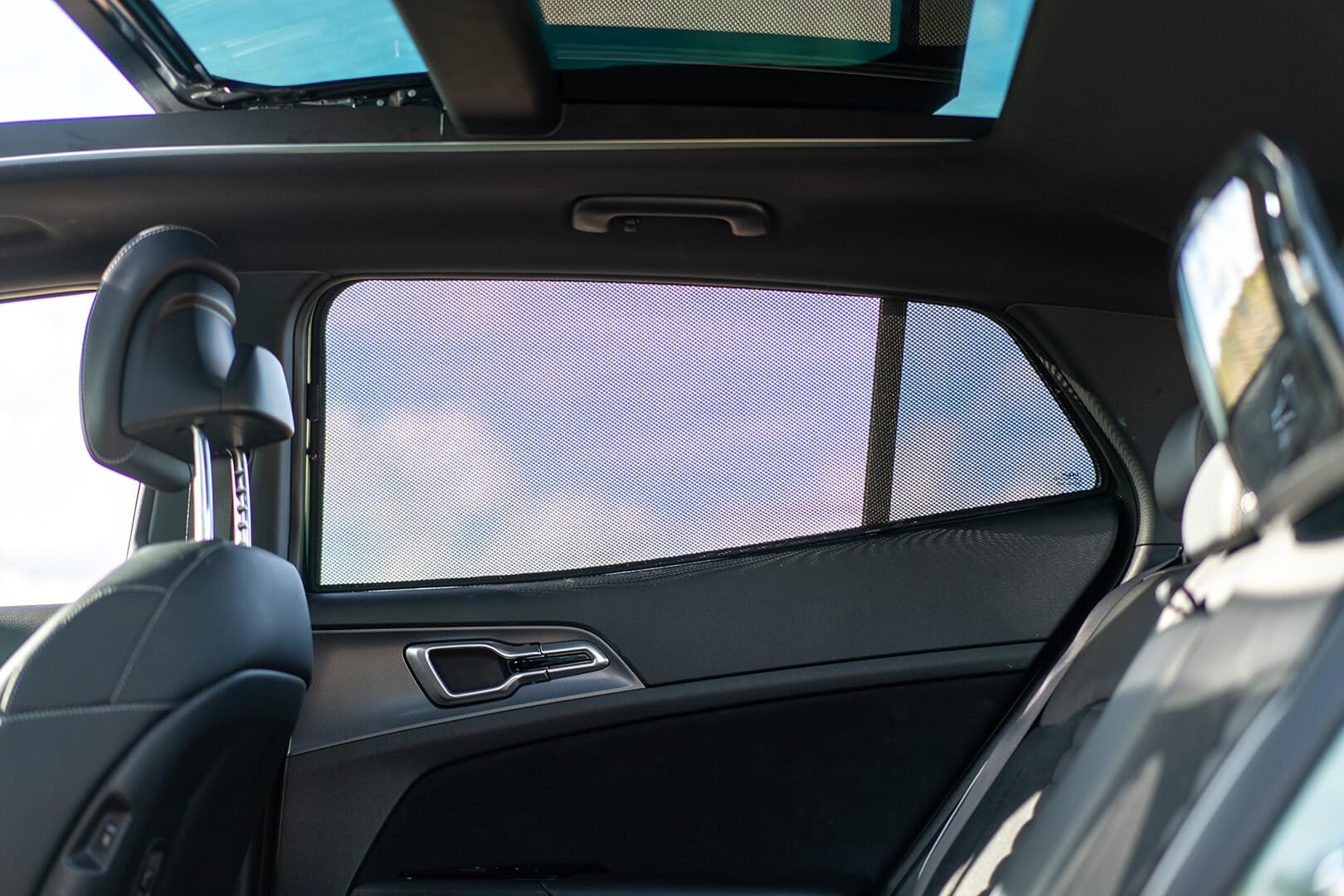 CAR SHADES Set Compatibile con Kia Sportage (NQ5) 5-Porte 2021- (4-Parti) Tendine Parasole su Misura