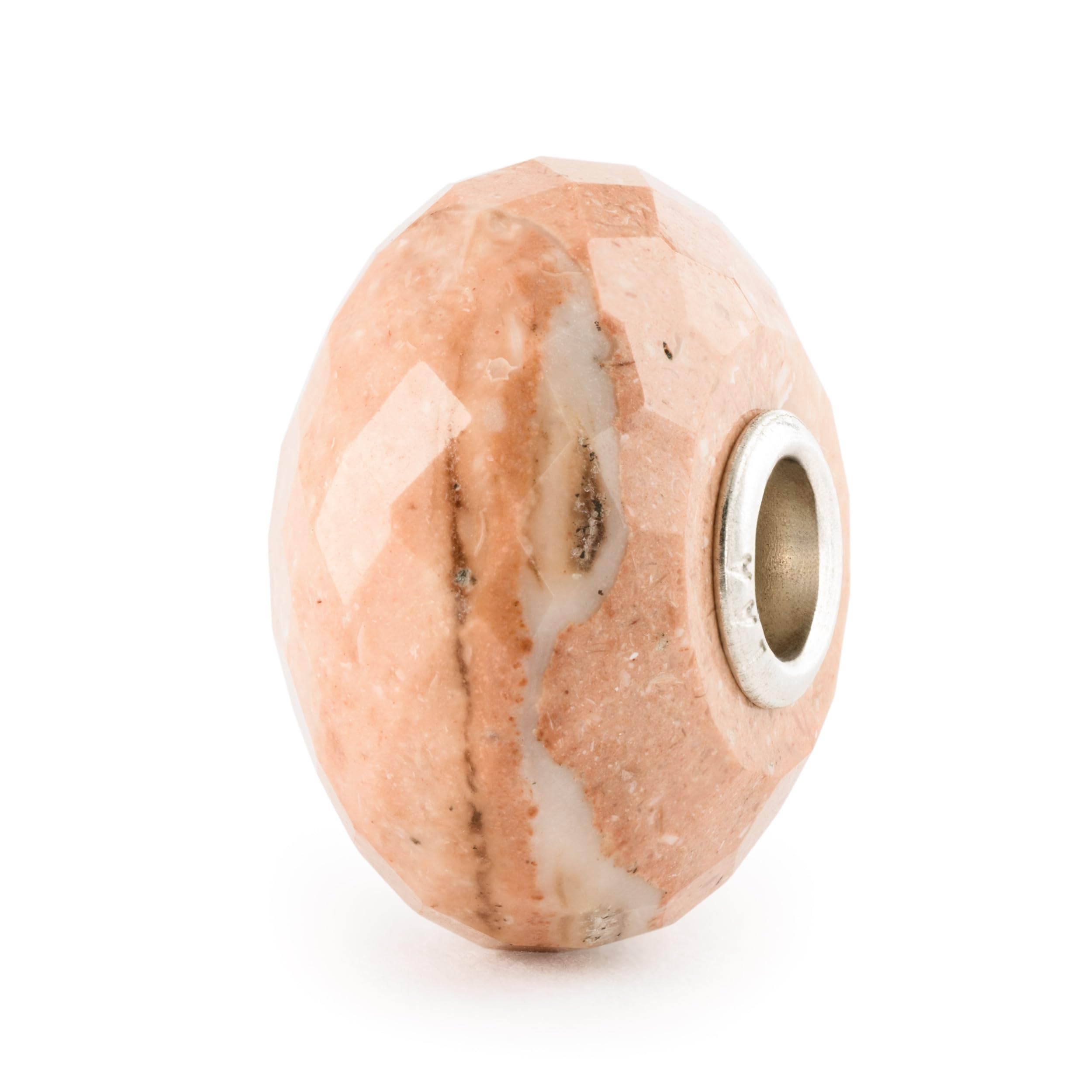 Trollbeads Frühlingskollektion Blühende Verbindungen Edelsteine 2024 (Fossile Muschel)