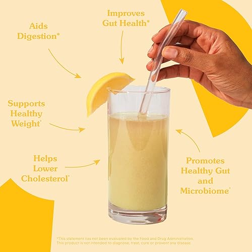 Miniatura 3 de Bellway Suplemento en polvo súper fibra (paquete de 2)  Polvo de cáscara de psyllium, sin azúcar, vegano, sin gluten, Tropical Twist, 144 porciones