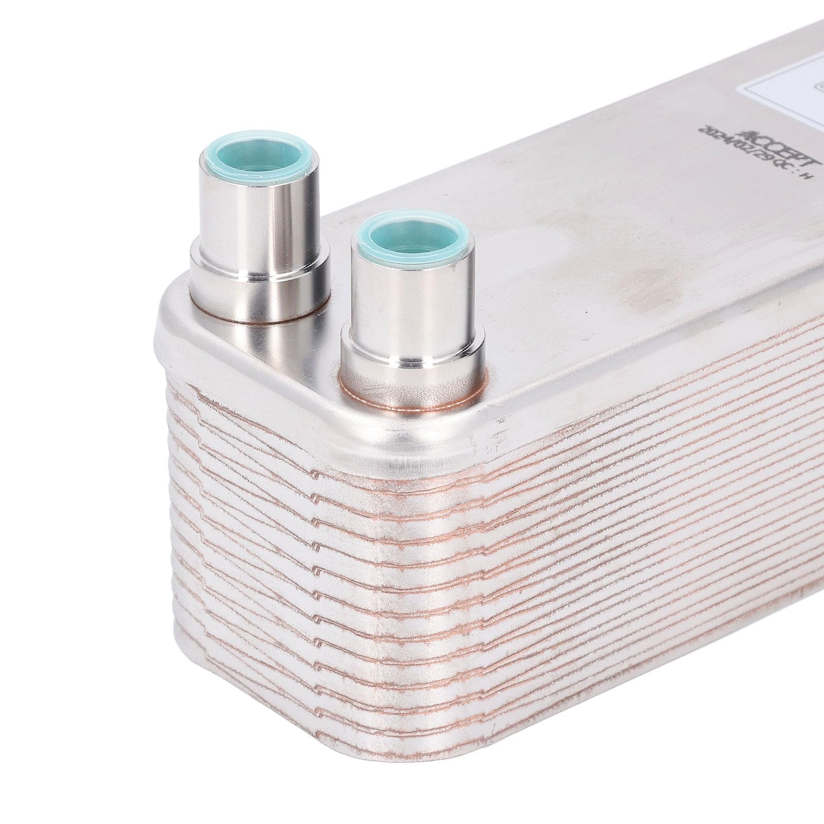 Edelstahl-lötbare Plattenwärmetauscher, Bierwürze-Kühler mit 4,5 MPa Druckbelastbarkeit, kompaktes kupfergelötetes Design für Homebrew, Labor und Wasserkühlung