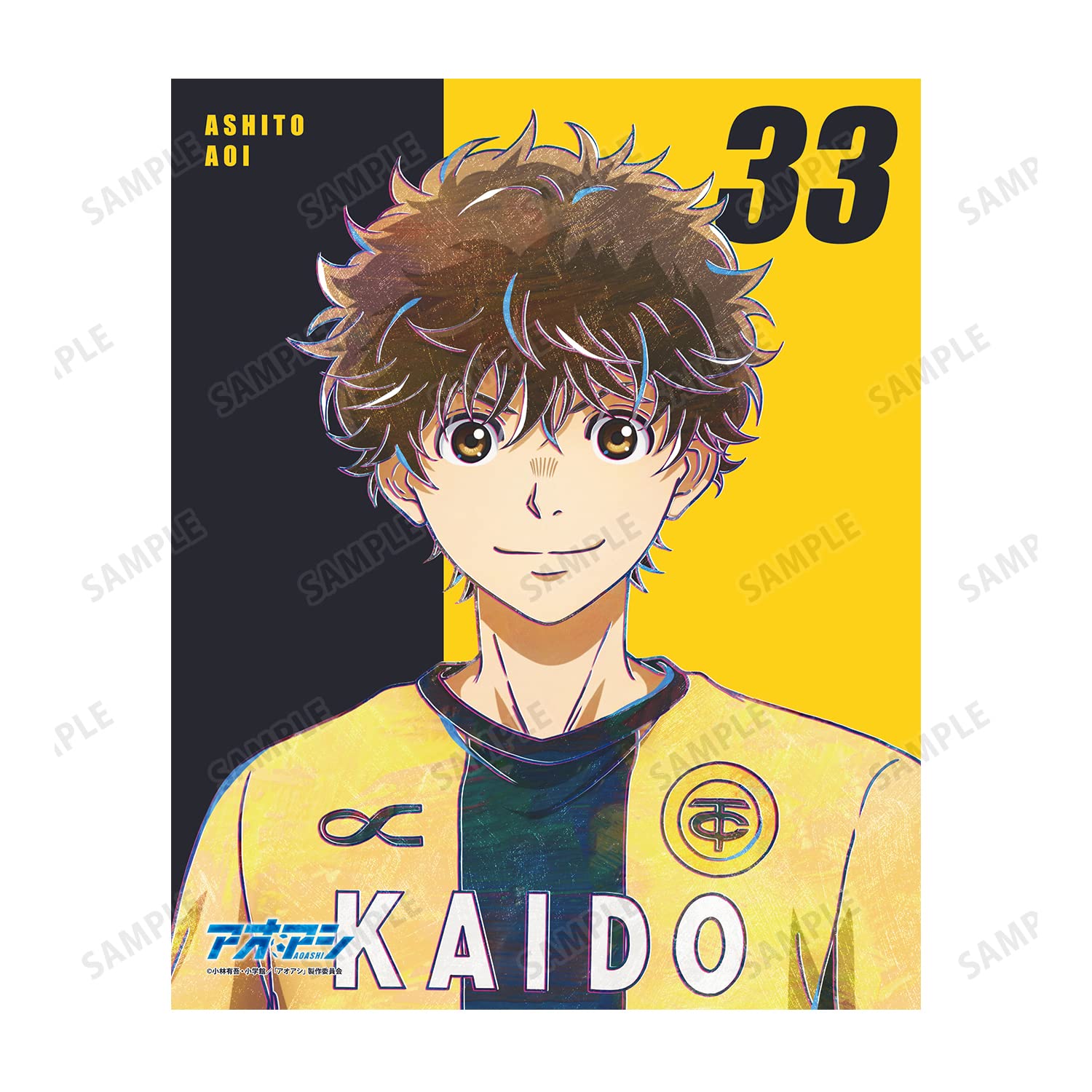 Amazon.co.jp: アオアシ 青井 葦人 Ani Art キャンバスボード : おもちゃ