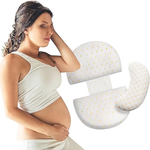 Coldew Almohadas de embarazo para dormir, almohada de maternidad para mujeres embarazadas, almohada corporal suave para embarazo con funda de