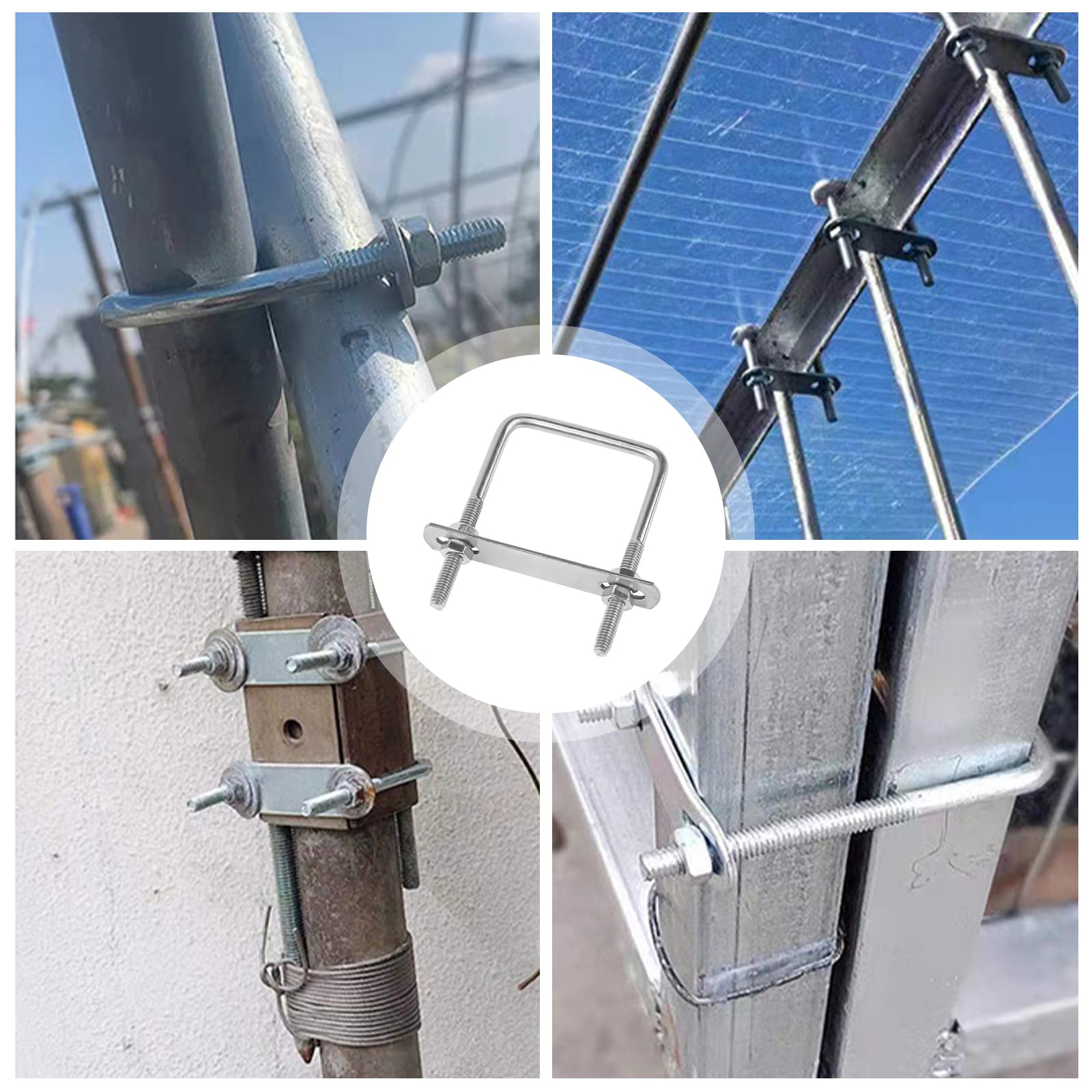 Maxsail Bullone A U M10, Vite Da Stiro In Acciaio Inox 304, Con - Foto 5