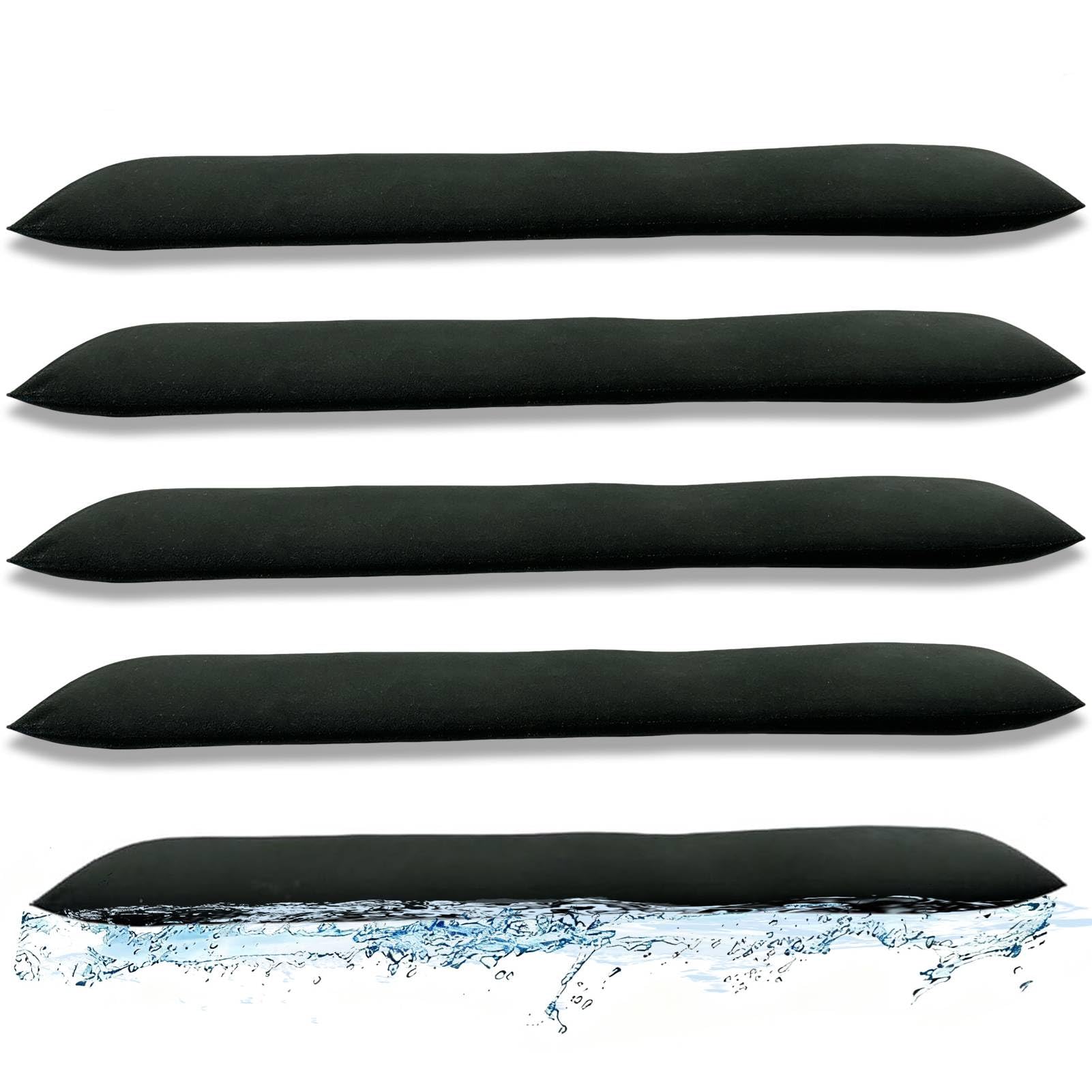 Barrières Anti-inondation l'eau activé, 5pcs Sacs absorbants Sandless Sable réutilisables pour Porte Maison