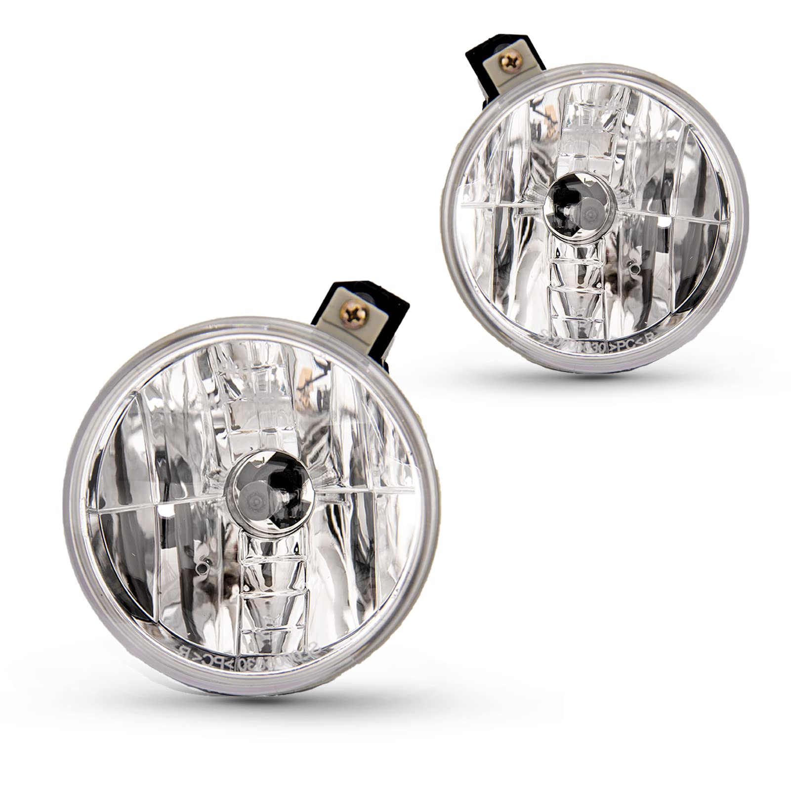 WEZEMLIGHT Fog Lights Assembly Replacement For 2001-2003 Dodge Durango 2001-2004 Dodge Dakota Pickup Truck SUV-Clean Lens