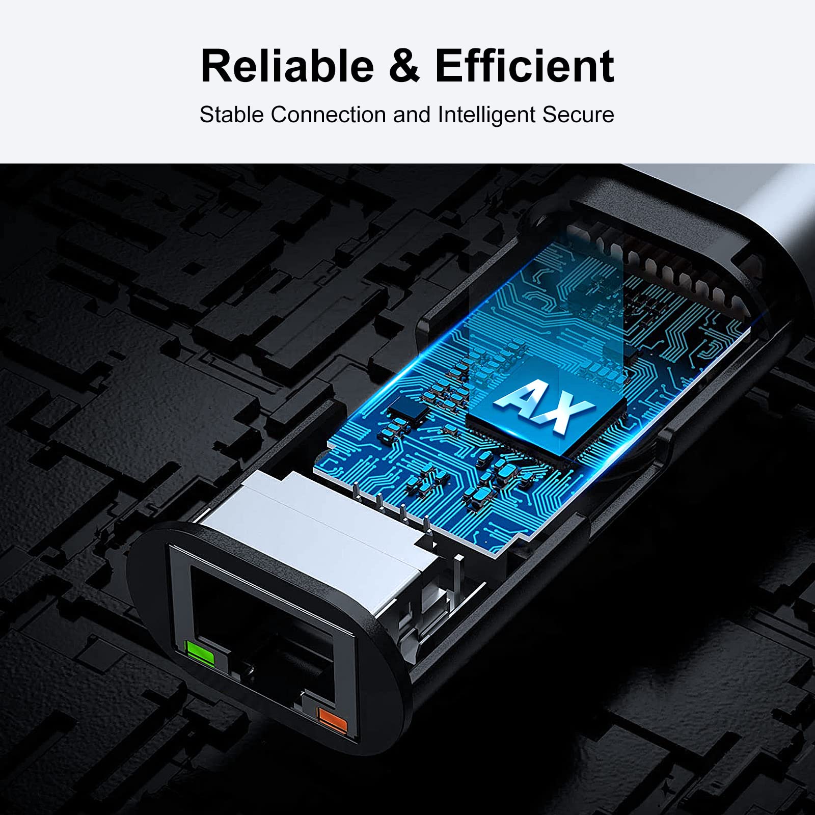 NOVOO Adattatore Ethernet USB C Gigabit 1000Mbps Alluminio RJ45
