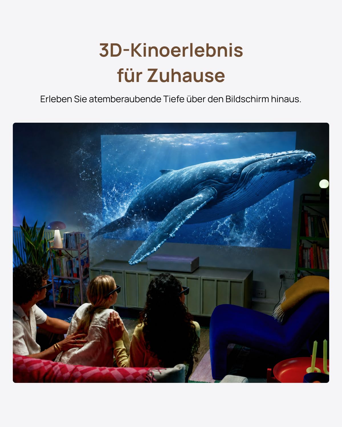 XGIMI MIRA 4K Ultrakurzdistanz Beamer & Laser TV, 2000 ISO-Lumen