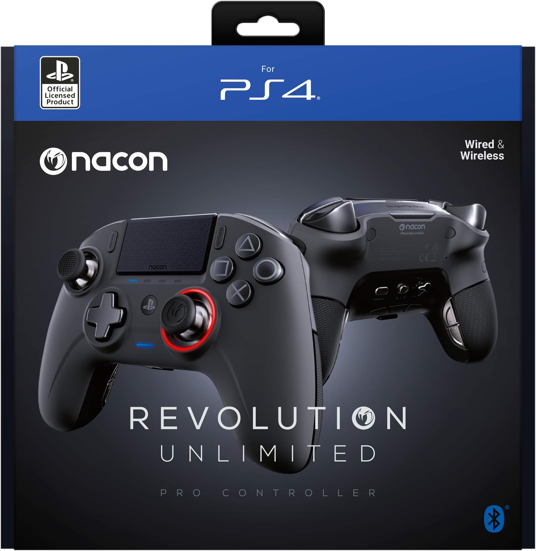 PS4 Revolution Unlimited Pro Gamepad Playstation 4, PC Black